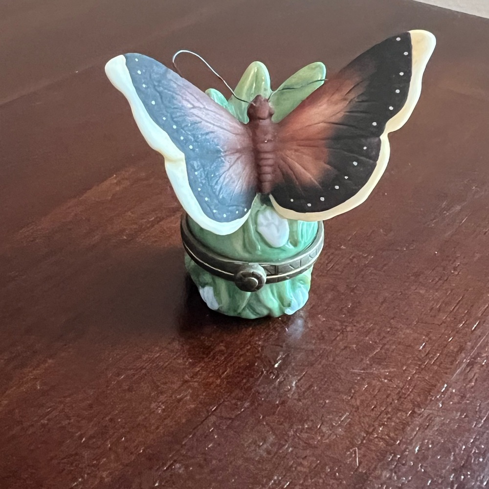 PHB Collection “Mourning Cloak” Butterfly Trinket Box